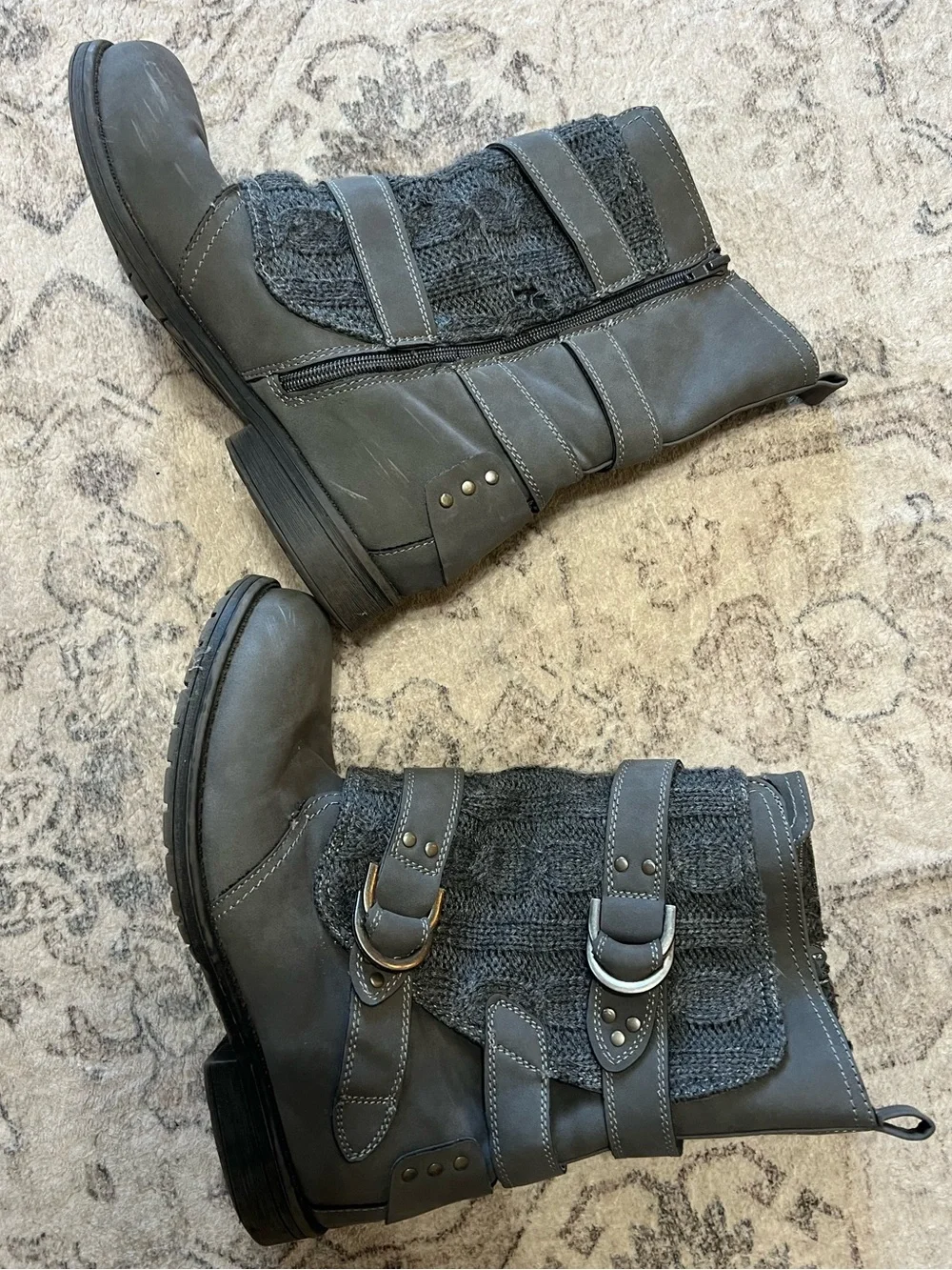 Maurices Sweater Knit Mid Calf Boot (Peyton)
